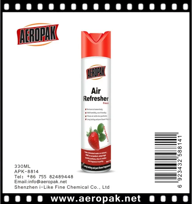 Aeropak Household Aerosol Air Refresher Spray With Many Flavors
