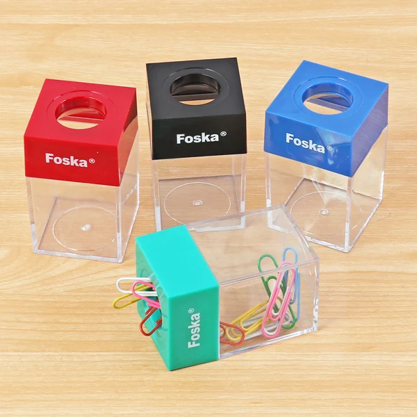 
Hote sale plastic Magnetic paper Clip box 