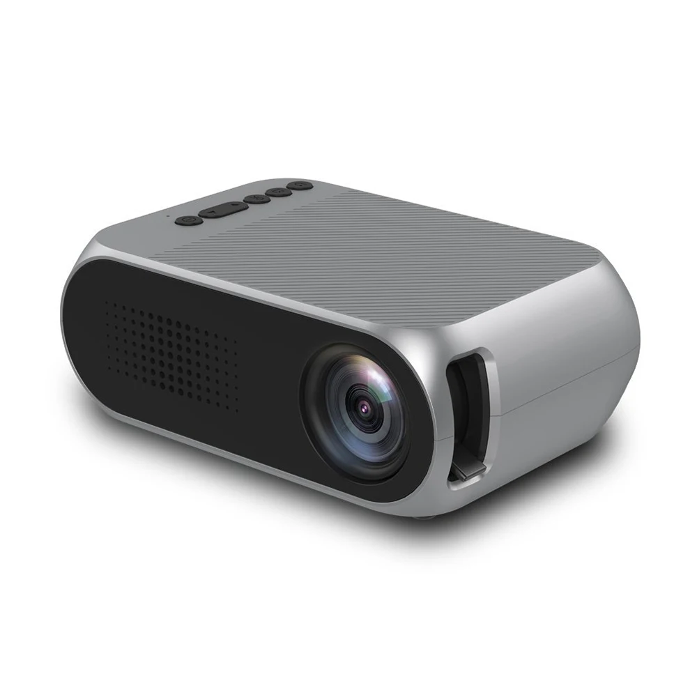 

Salange YG 320 Portable MiNi LCD LED Projector with HD Resolution Multimedia LED Proyector Support 1920*1080p for Ho