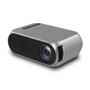 Salange YG 320 Portable MiNi LCD LED Projector with HD Resolution Multimedia LED Proyector Support 1920*1080p for Ho