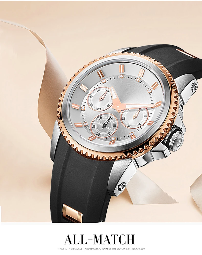 steel ladies wrist watch