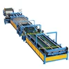 square duct auto making line,ventilation pipe automatic forming machine with shearing foldin function for sale