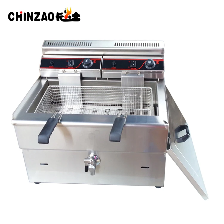 2019 Commercial Countertop Propane Lpg Gas Deep Fryer On Sale