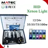 Multicolor car truck xenon d1s 10000k 35w HID kit h4-3 h13-3 9004-3 9007-3