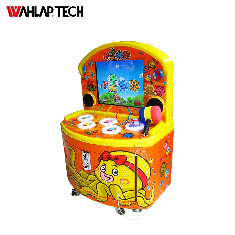 Kids game machine hammer octopus arcade music game machine