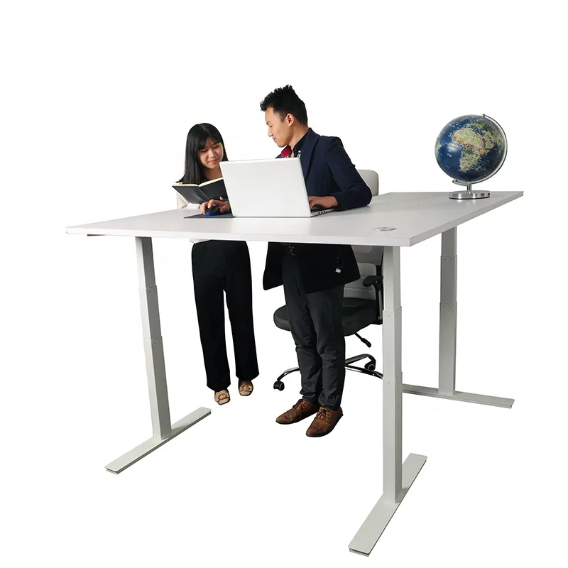 
office workstation C1 L Shape C shape corner height adjustable office furniture 