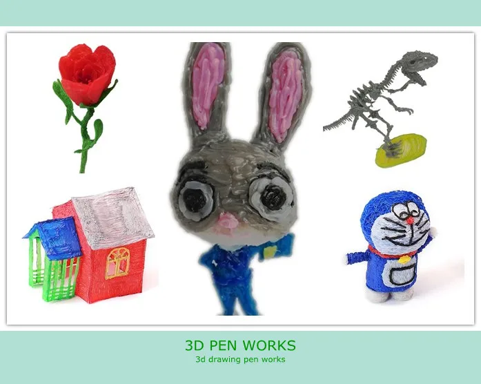3D printer pen works
