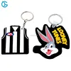 Wholesale free design all kinds of custom funny animal shape pvc keychains