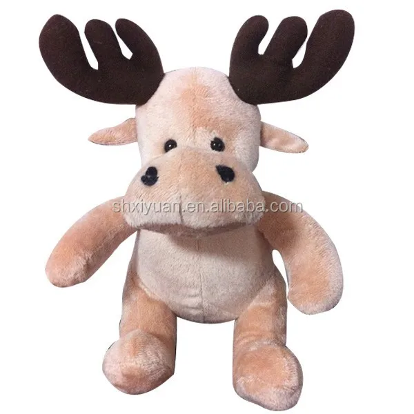 Zachte Dier Moose Speelgoed Custom Pluche Magneet Buy Aangepaste Pluche Kerst Speelgoedcustom Pluche Kerst