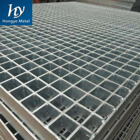 Hot Dipped Galvanized Serrated Heavy Duty Steel Grating Stair