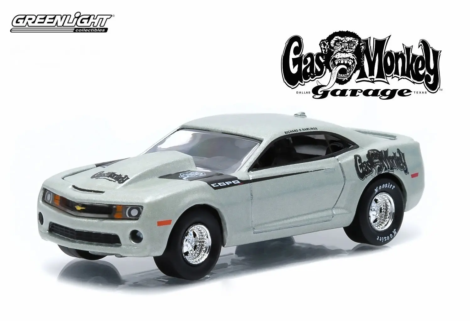 Buy 2013 Chevrolet Copo Camaro From The Show Gas Monkey Garage Greenlight Collectibles 1 64 Scale Gl Hollywood Series 10 Die Cast Vehicle In Cheap Price On Alibaba Com