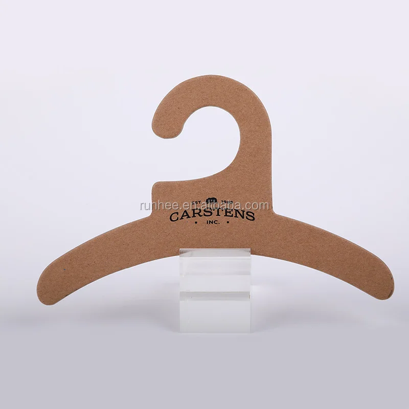40cm Recycled Cardboard Coat Hanger Multifunction Design Custom Thickness