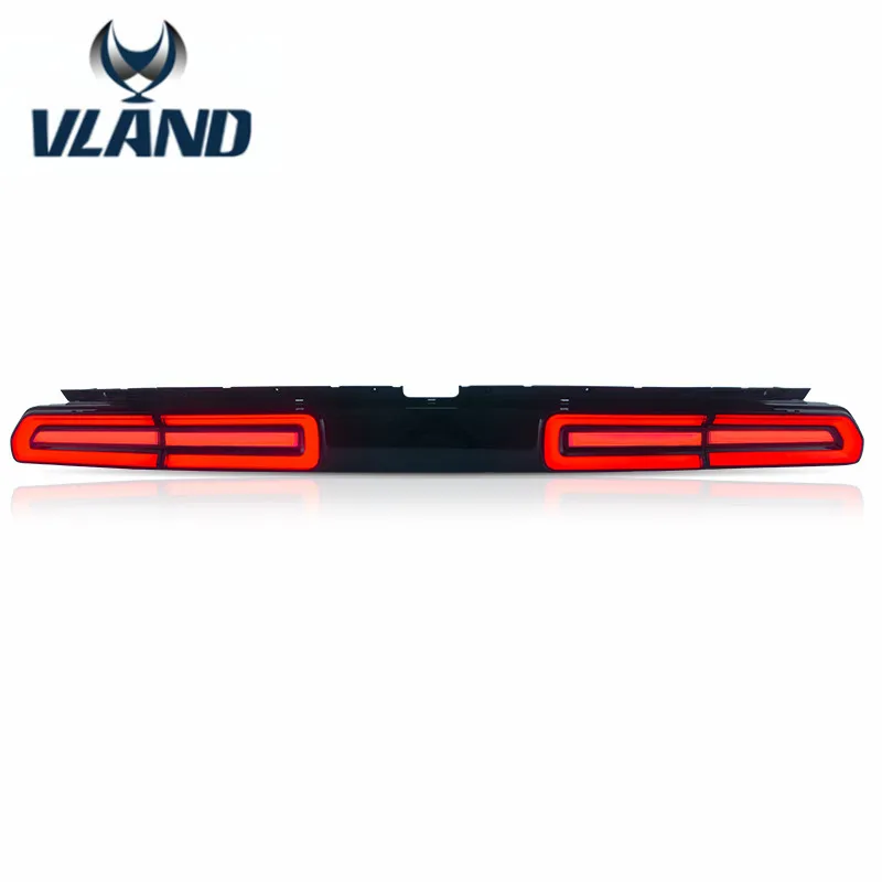 VLAND factory accessory for car LED lights for Challenger tail light 2008-2014 full LED back lamp with sequential indicator