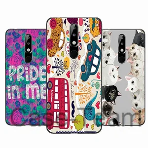 Cartoon Flower Mobile Phone Case Nokia 5.1 Plus
