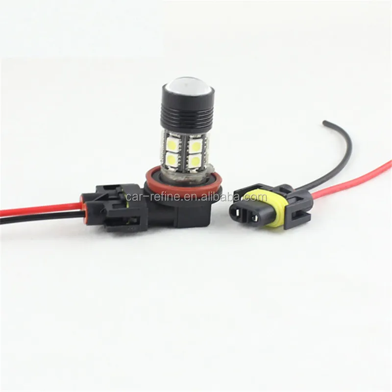 H8 H11 Female Adapter Wiring Harness Socket For Hid Led Headlight Fog