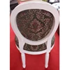 Carved patterns dining chair high back wedding chair