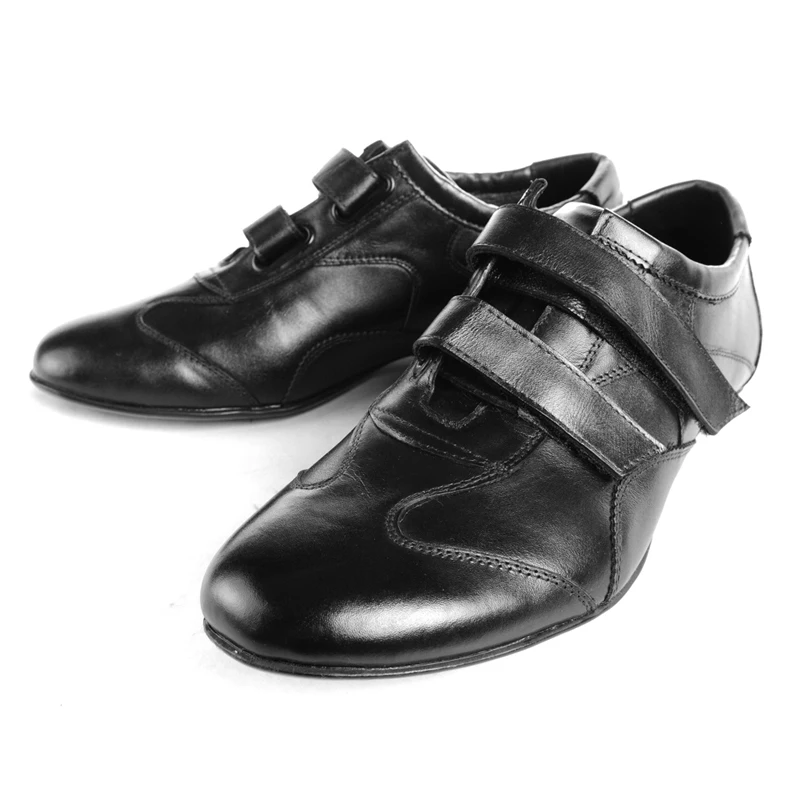 mens leather velcro shoes