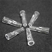 

Cone shape smoking filter tips glass drip tips custom logo glass rolling paper tips