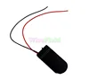 Hot Sale 6V CR2032 Battery Black Round Button Cell Coin Holder with cover