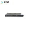 6 channel SDI extender over fiber opticwith loopout in transmitter and receiver