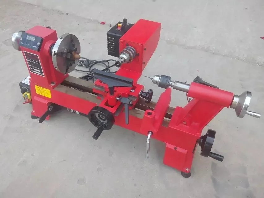 
woodworking machine hot-sale heavy-duty wood lathe MC1218VDB with high quality for family DIY 