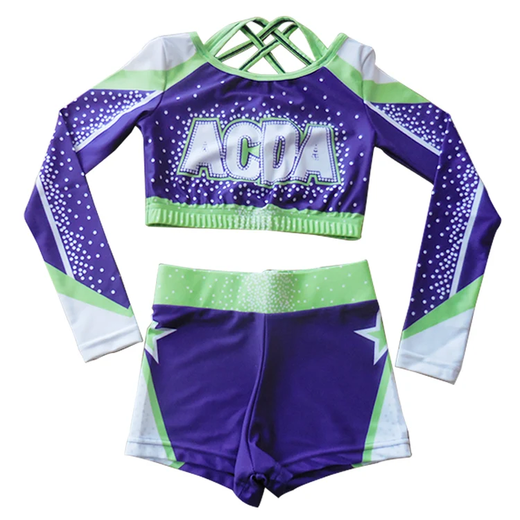 High Quality Wholesale Cheer Uniforms Hot Custom Design Your Own