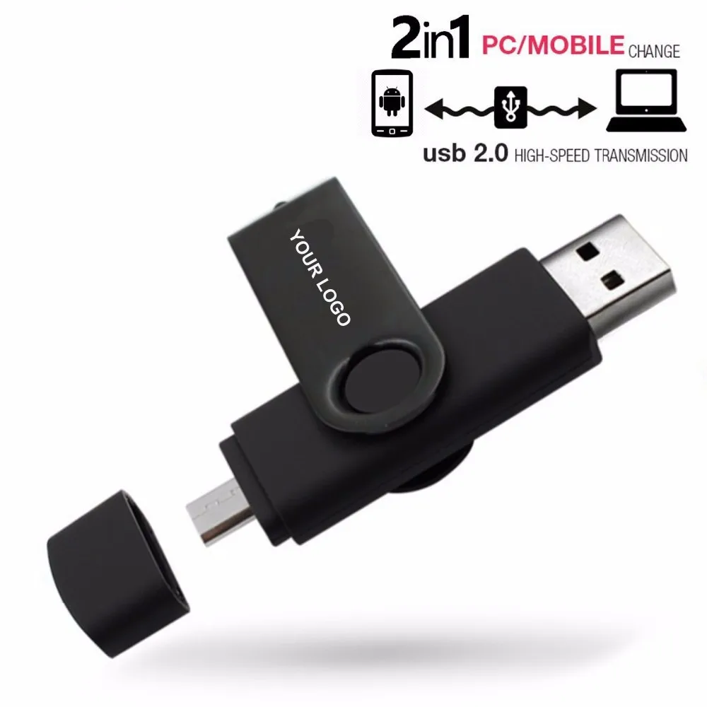Wholesale 1tb 2tb 4gb OTG USB Flash Disk Swivel OTG USB Disk - ANKUX.COM