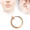 New Arrival Medical Nose Hoop Nose Rings Piercing Double Hoop Nose Piercing