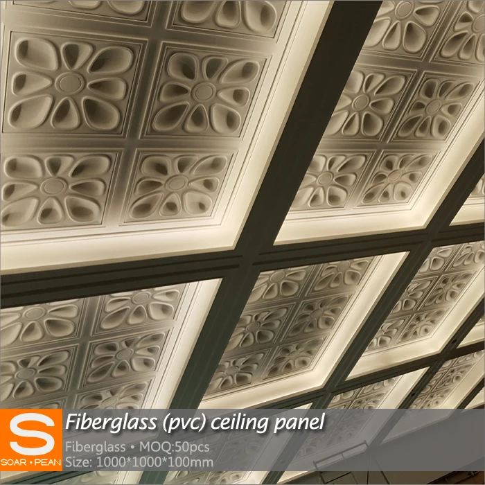 Fiberglass Decorative Ceiling Tile Buy Fireproof Ceiling Tiles,Stick