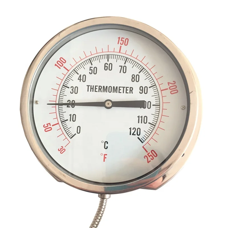 Stainless Steel Capillary Temperature Gauge Buy Capillary Temperature