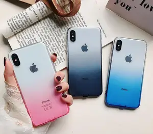 Colourful Clear Silicone Case iPhone