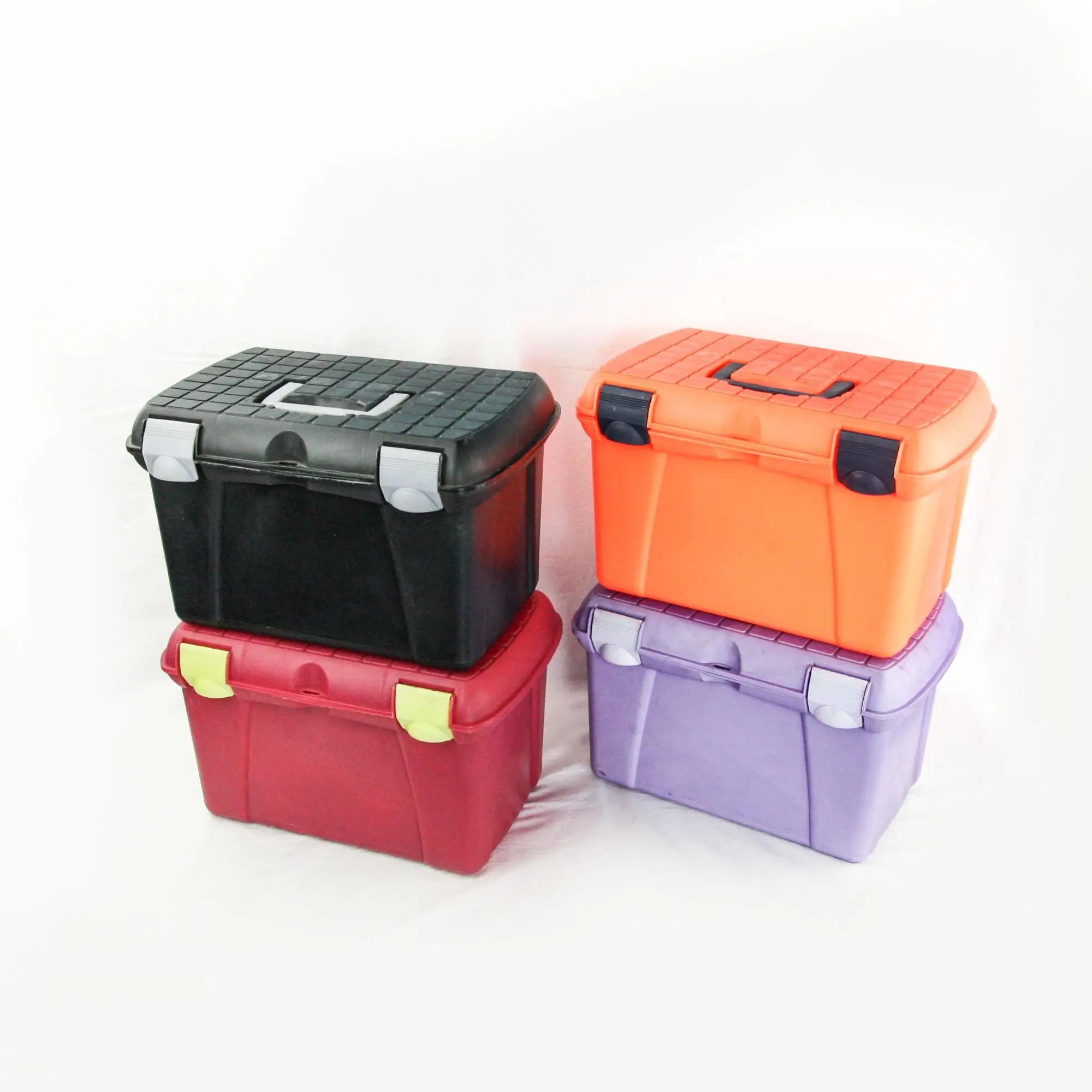 Colorful Big Plastic Horse Grooming Box Buy Cleaning Tool,Horse Brush