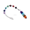 /product-detail/reiki-healing-gem-stone-yoga-pendulums-with-7-chakra-beaded-chain-balancing-jewelry-60613018268.html
