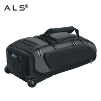 

Trolley travel baseball duffle bag, rolling sports gym baseball bag wheeled ball bag