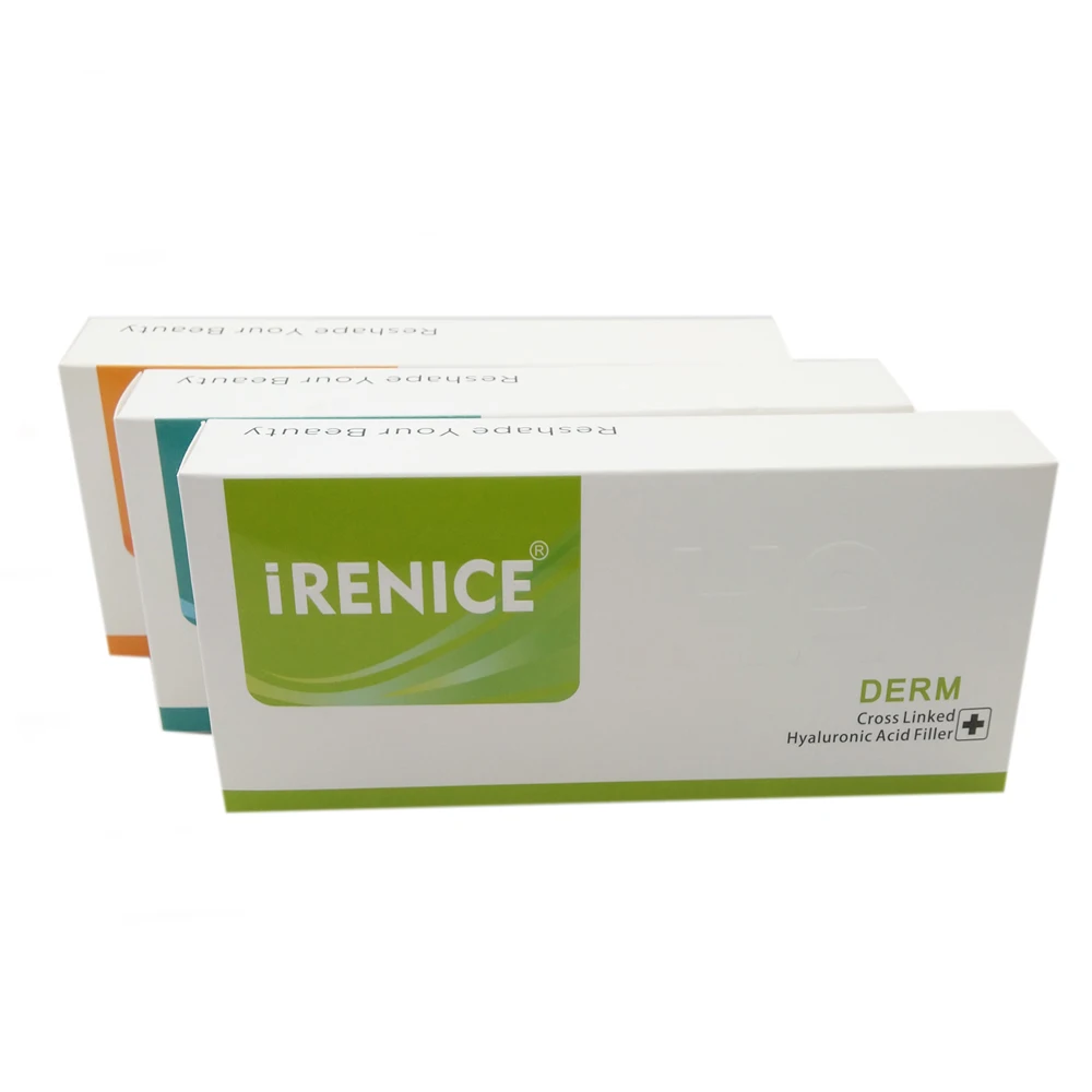 

New Packaged Cross linked Sodium hyaluronic acid inject cosmetics, Transparent