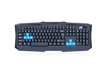 Manufacturer Free Sample Curve Design LED Logo Wired Gaming Office Use Keyboard