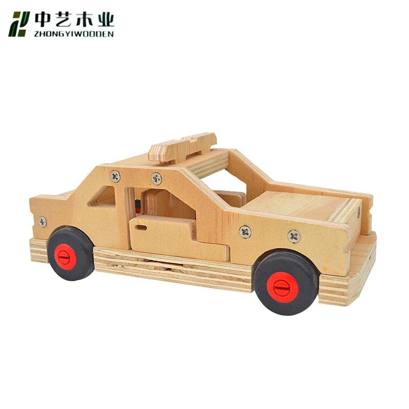 wooden kids car