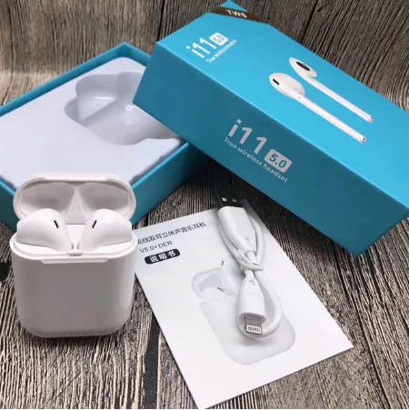 

Earphone mini Earbuds i11s With Mic For iPhone X 7 8 Samsung S6 S8 Xiaomi Huawei LG airpods, N/a
