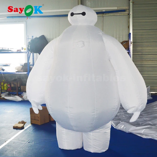 Inflatable Baymax Mascot Costume/ Baymax/ Cartoon Character Mascot