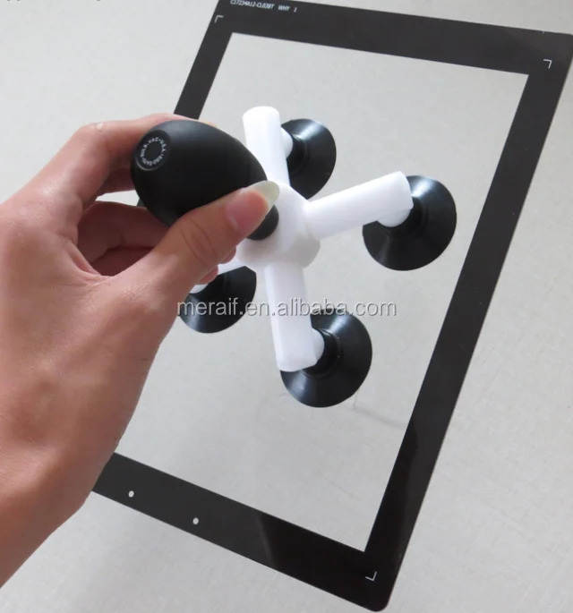 Meraif wholesale Vacuum rubber glass moving Suction Cup pump suction cup lifter for mobile phone glass screen