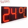 USA LED TIME and Temperature sign/ electronic clock/ timer board/ panel/ screen
