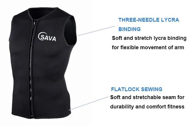 neoprene sleeveless vest