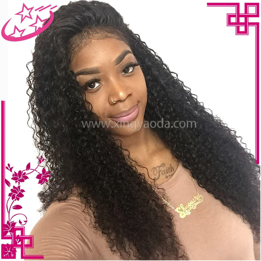 

Human Hair Afro Kinky Curly Lace Front Wig For Black Woman, N/a