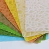 High-end 3D Embossed Non woven Fabric 100% PP 6/5000 Grid flowers for wrapping Fresh Flower