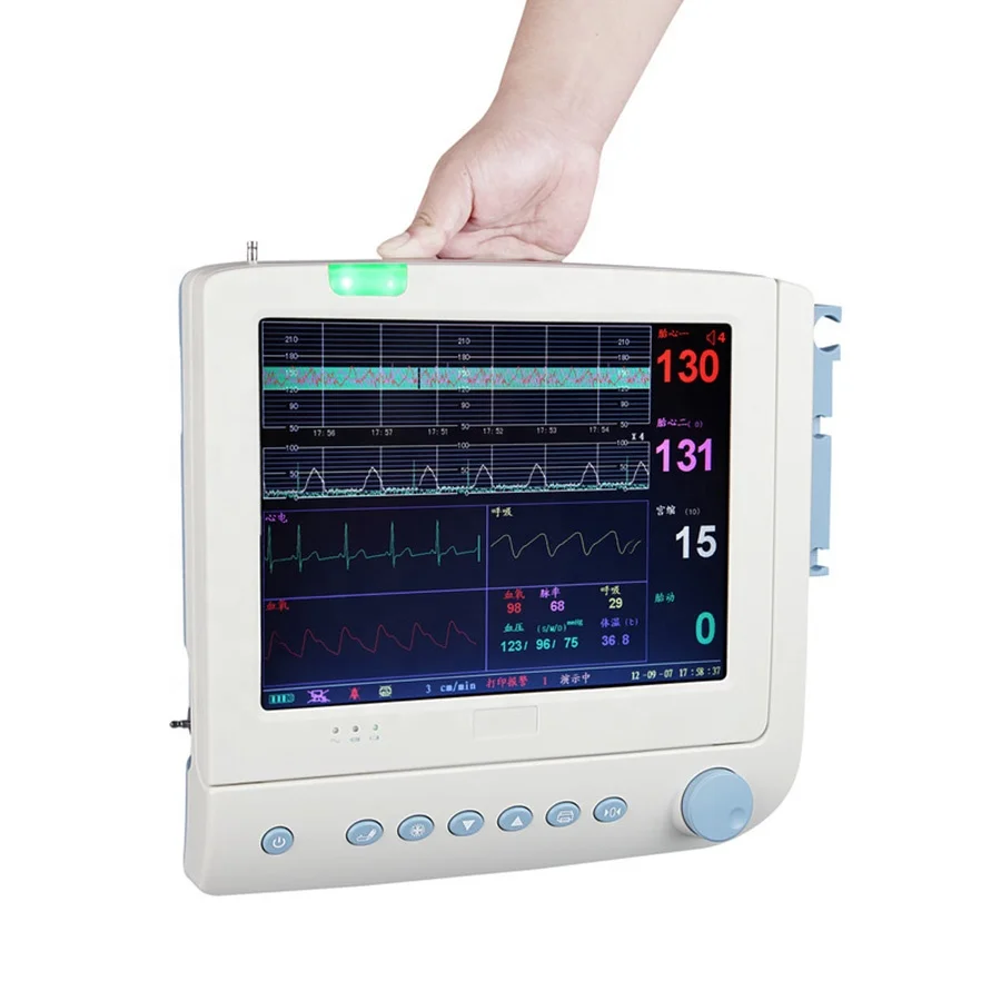 maternal fetal doppler machine with printer