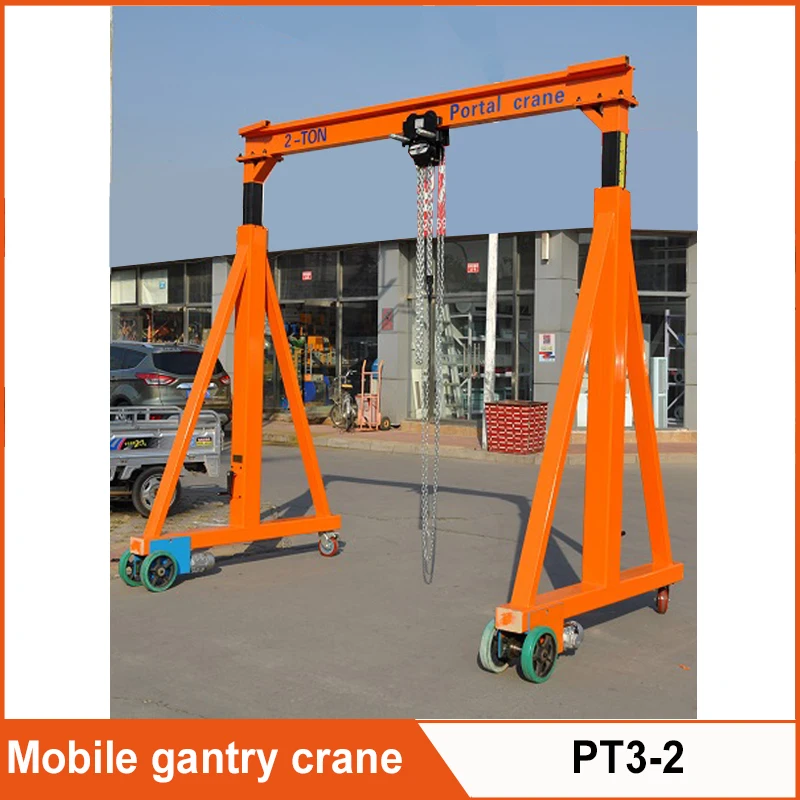 mini indoor gantry crane,used 1ton 2ton 3ton 5ton mobile