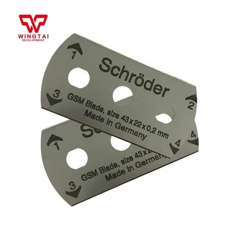 Made In Germany Gsm Textile Circle Cutter Blade Buy Fabric Sampler