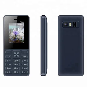 Factory price china factory export techno phone with very good price 1.8 inch used mobile phones D206