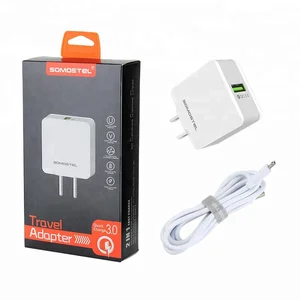 QC 3.0 Quick Charger Travel Adapter USB Data Cable