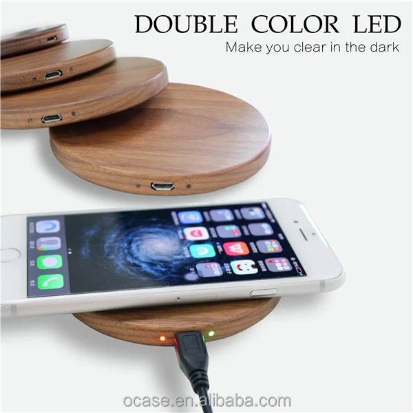 2016 New Products Custom Wooden High Quality For Wireless Charger.